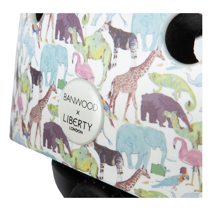 Casque de vélo Liberty London x Banwood - Queue for the Zoo- Image produit n°2