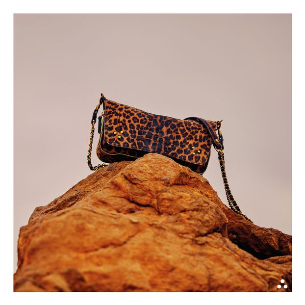 Bolso de piel de vaca y leopardo Bobi S-product