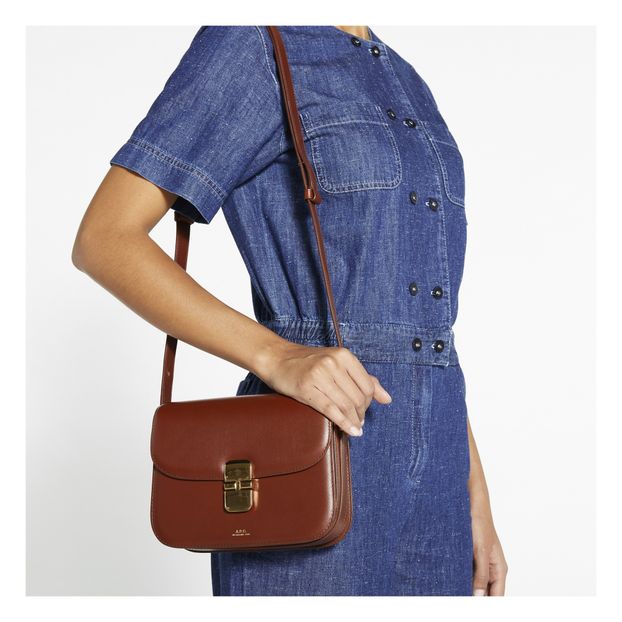Grace Smooth Leather Bag - Small -product