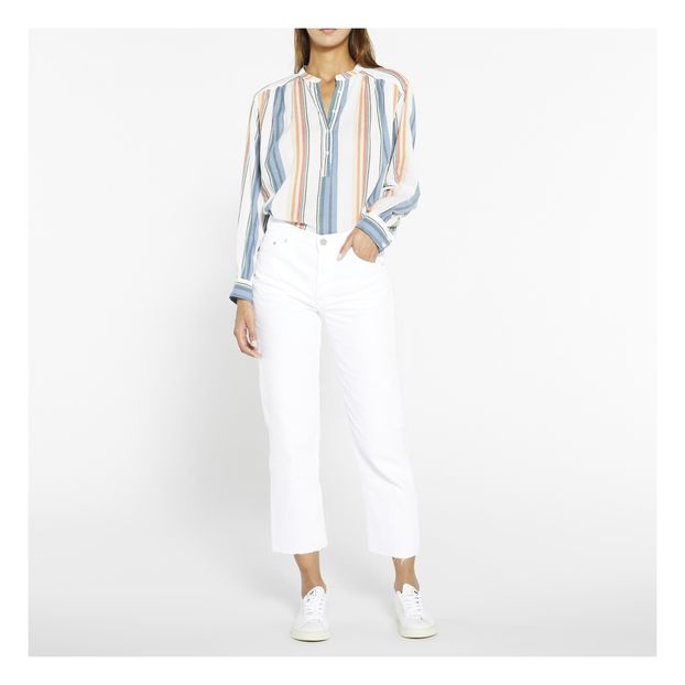 Pantalón vaquero de algodón orgánico The Tommy High Rise-product