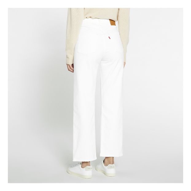 Pantalón vaquero recto tobillero -product