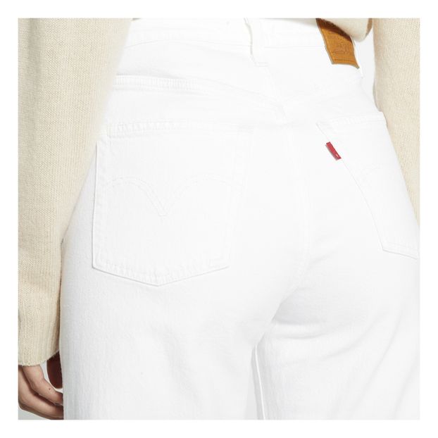 Pantalón vaquero recto tobillero -product