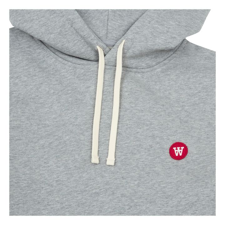 Hoodie Ian Coton Bio - Collection Adulte | Gris- Image produit n°1