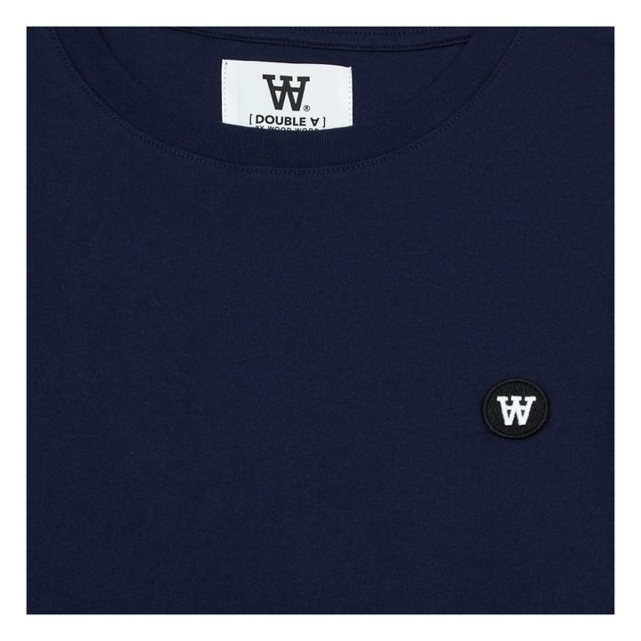 T-shirt Ace Coton Bio - Collection Adulte | Bleu marine- Image produit n°2