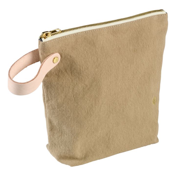 Trousse de toilette Iona en coton bio | Ginger- Image produit n°0