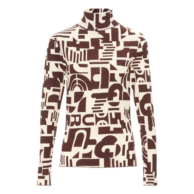 T-shirt Col Roulé Harper Géométrique-product