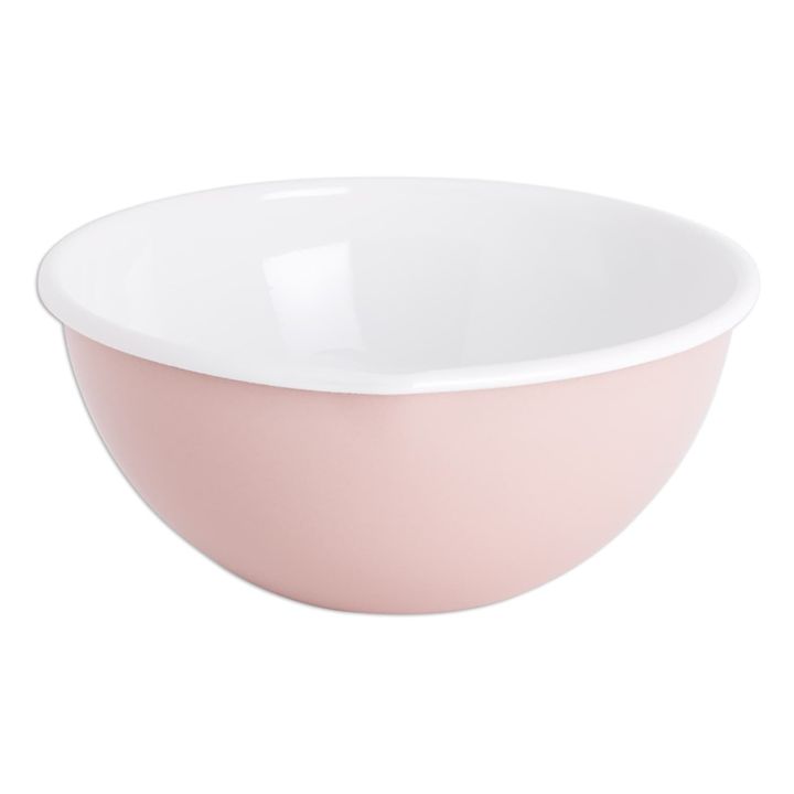 Bol en porcelaine émaillée | Rose pâle- Image produit n°0
