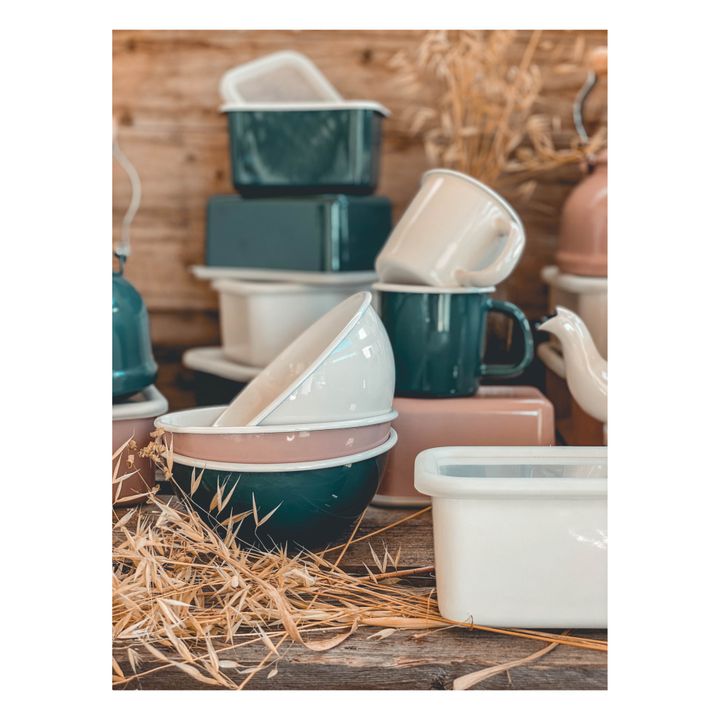 Bol en porcelaine émaillée | Rose pâle- Image produit n°1