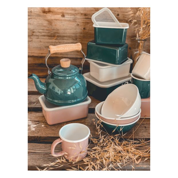 Enamelled Porcelain Teapot-product