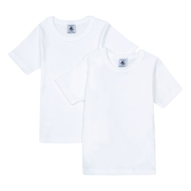 Lot 2 T-Shirts Manches Courtes Coton Bio-product