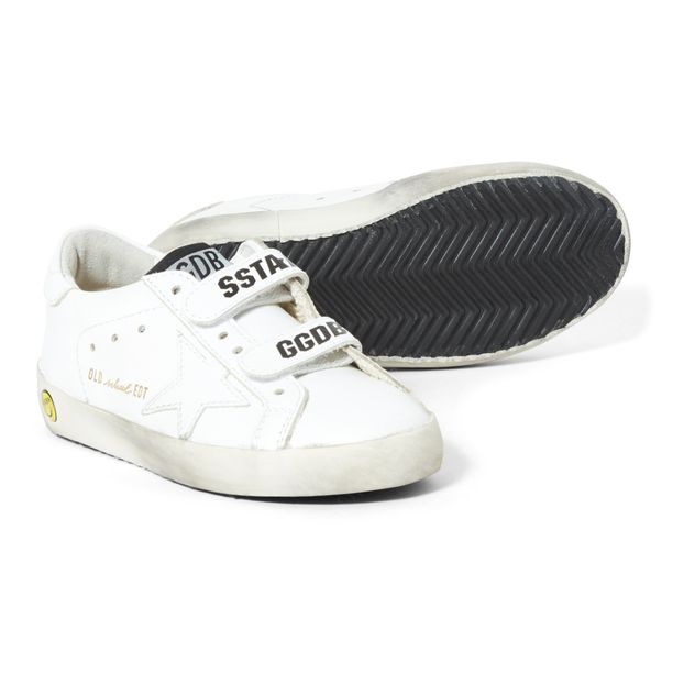 Scarpe da ginnastica con strap, modello: Old School, in tinta unita-product