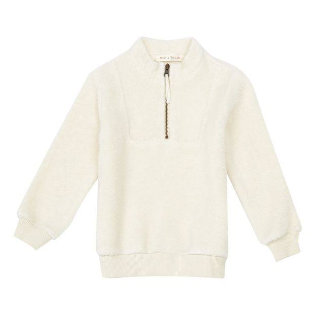 Sweat Zippé Façon Fourrure-product