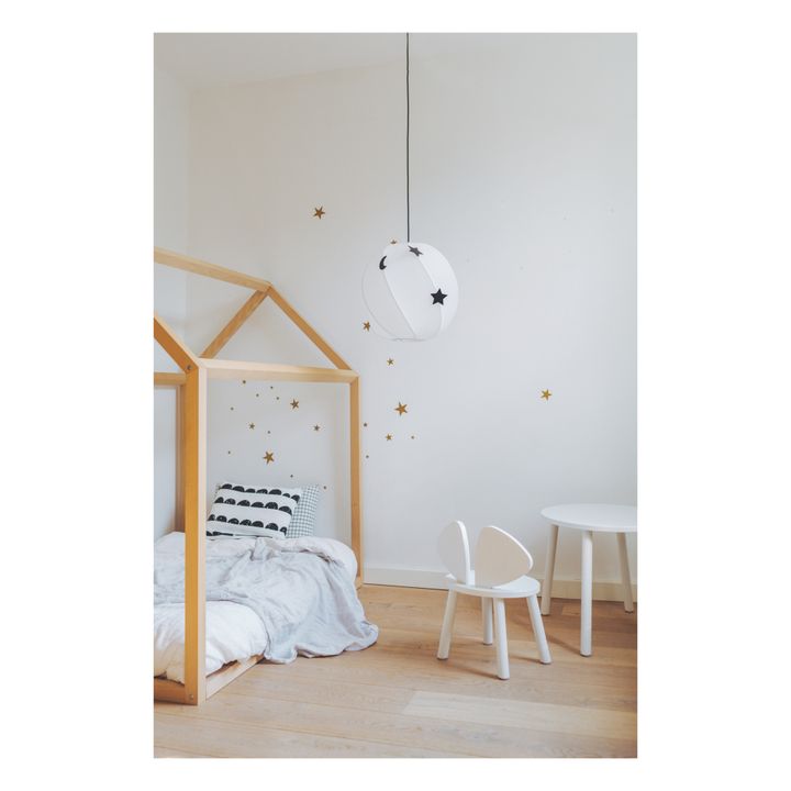 Mouse stool in oak White- Product image n°5