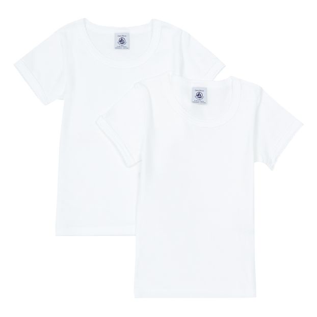 Lot 2 T-Shirts Manches Courtes Coton Bio-product