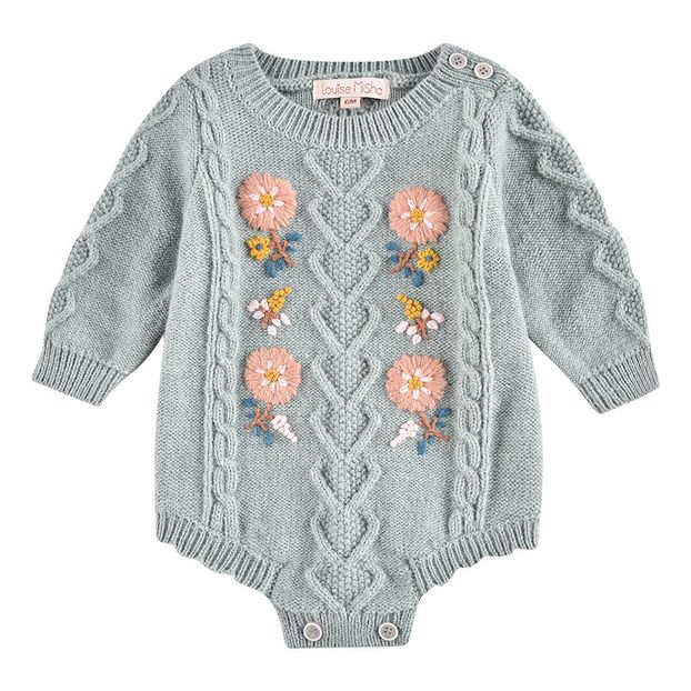 Peto ranita de punto bordado Myosette-product