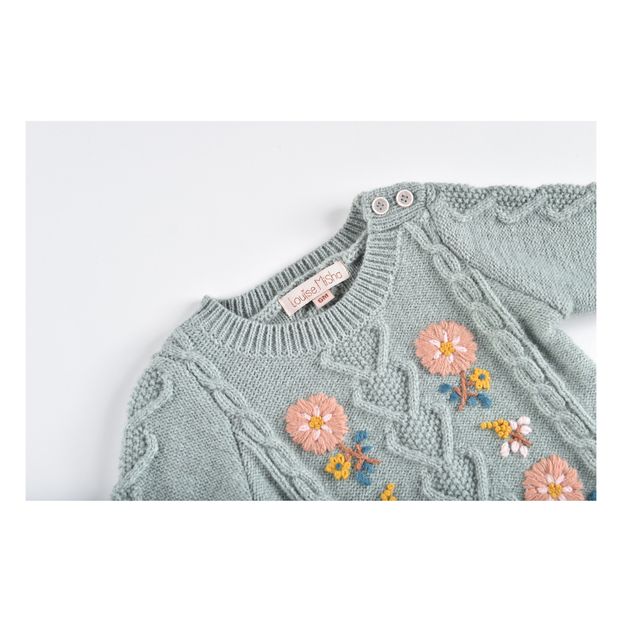 Peto ranita de punto bordado Myosette-product