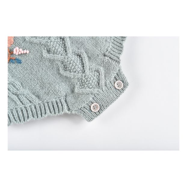 Peto ranita de punto bordado Myosette-product