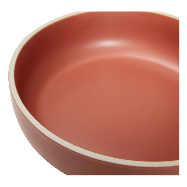 Bol en céramique - Set de 3 | Rouge brique- Image produit n°4