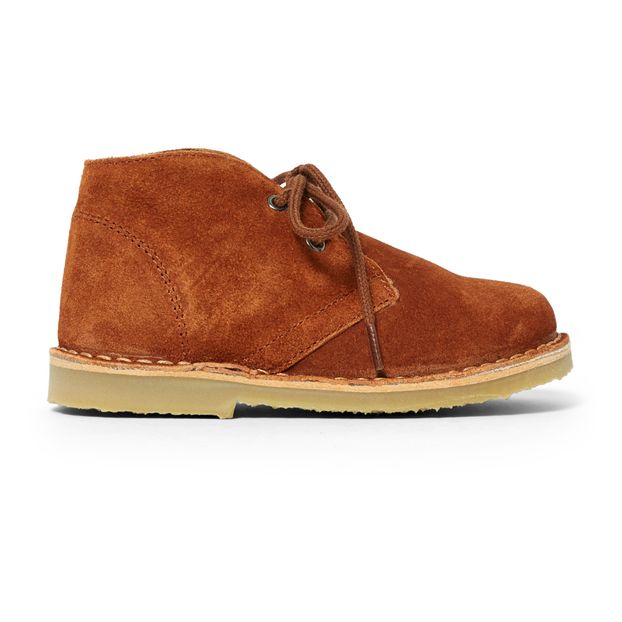 Montantes Fourrées Lacets Desert-product