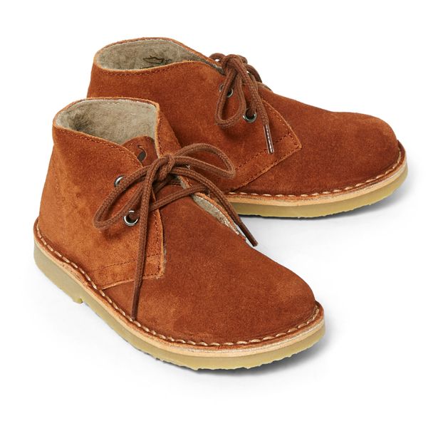 Montantes Fourrées Lacets Desert-product