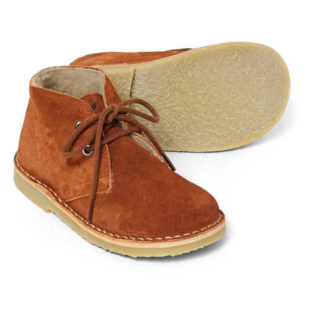 Montantes Fourrées Lacets Desert-product