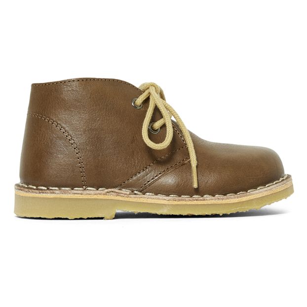 Montantes Fourrées Lacets Desert-product