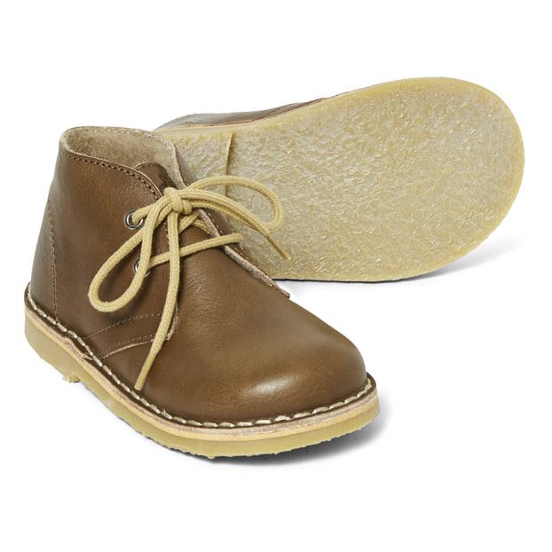 Montantes Fourrées Lacets Desert-product
