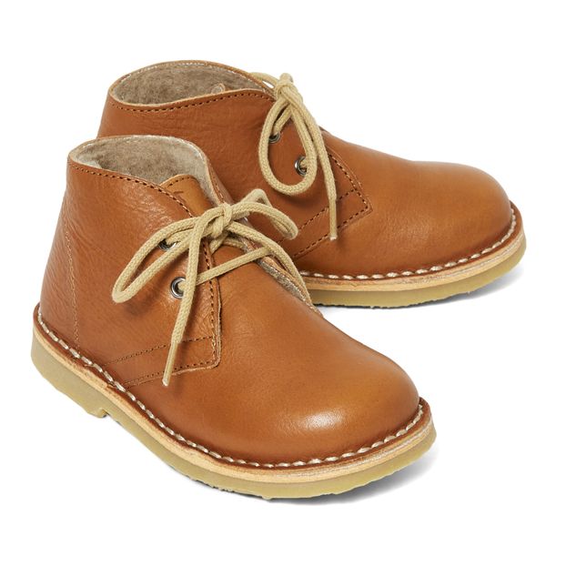 Montantes Fourrées Lacets Desert-product