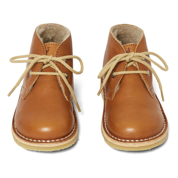 Montantes Fourrées Lacets Desert-product