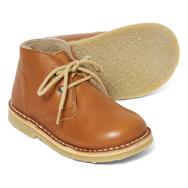 Montantes Fourrées Lacets Desert-product