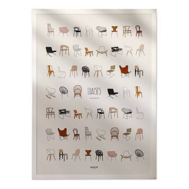 Affiches Chaises-product