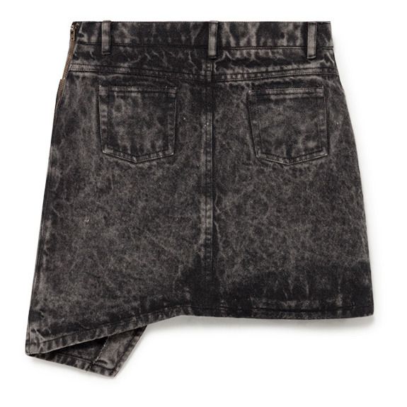 Asymmetrical Denim Skirt-product