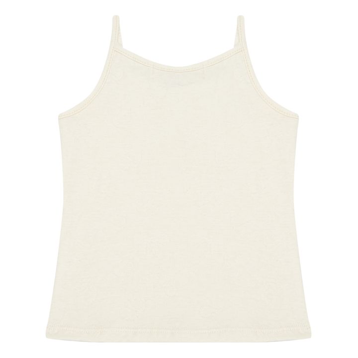 Maia Organic Cotton Tank Top | Cream- Product image n°2