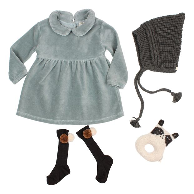 Organic Cotton Velvet Dress-product