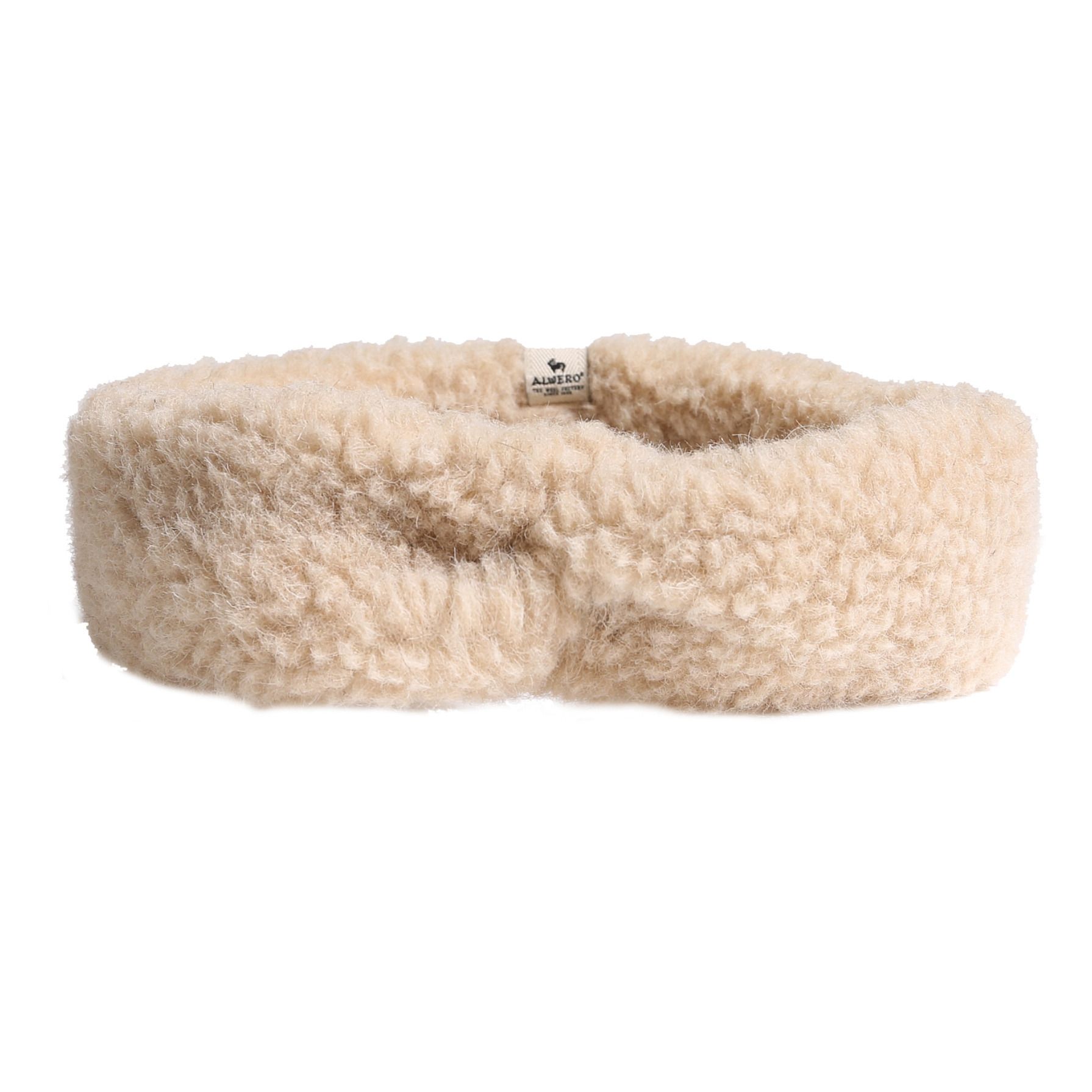 Bandeau Shearling | Beige- Image produit n°0