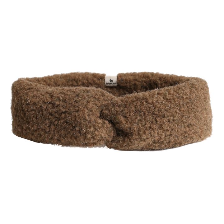 Bandeau Shearling Chocolat- Image produit n°0