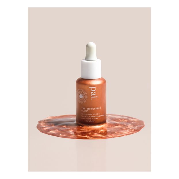 Concentré Éclat Impossible Glow à l'acide hyaluronique, algues marines - 30ml -product