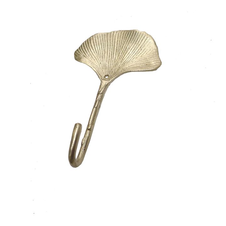 Patère Ginko | Goldbraun- Produktbild Nr. 0