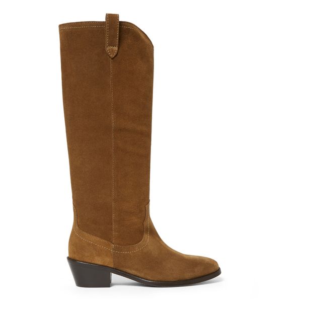 Botas de Piel de Ante Santiag-product