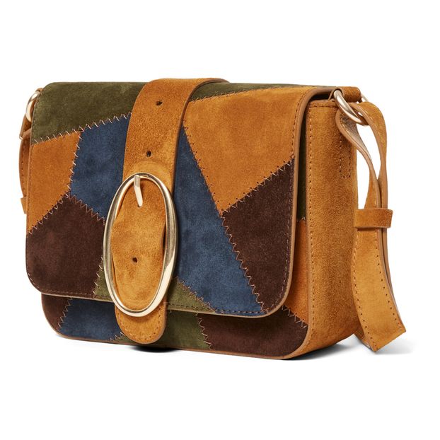 Sac Iris Patchwork Cuir Suede-product