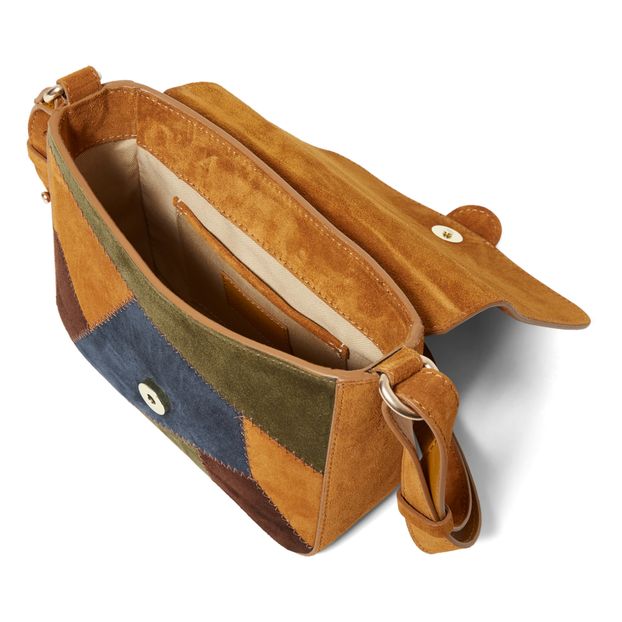 Sac Iris Patchwork Cuir Suede-product