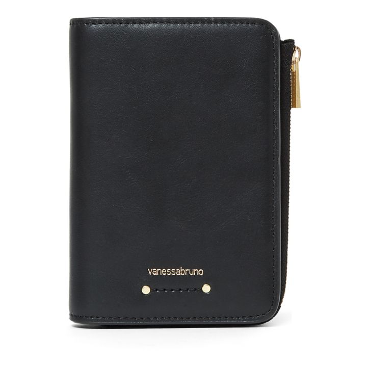 Portafoglio in pelle Nero- Immagine del prodotto n°0