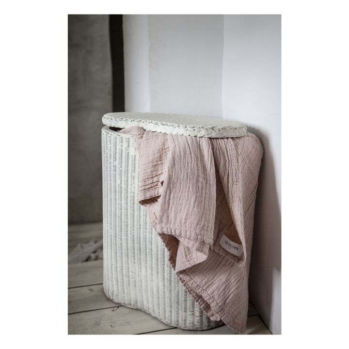 Asciugamano in jacquard di cotone 90x150 cm | Ecru- Immagine del prodotto n°1
