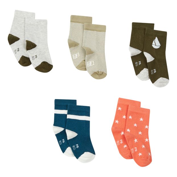 Lote de 5 pares de calcetines Barquito-product