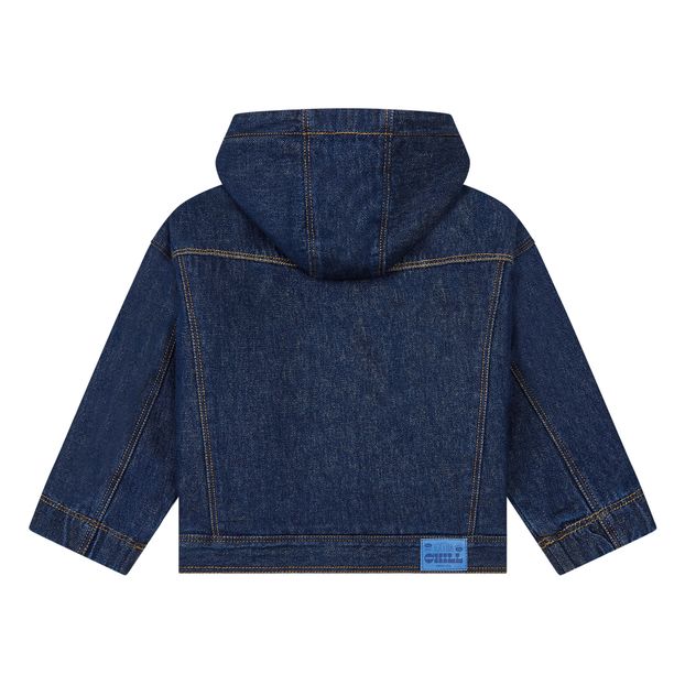 Denim Sherpa-lined Jacket -product