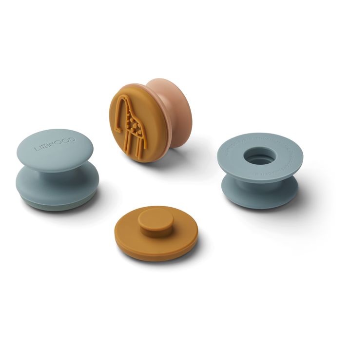 Tampons Earl en silicone- Set de 8 | Caramel- Image produit n°2