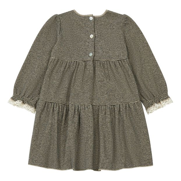 Striped Lurex Knit Dress-product