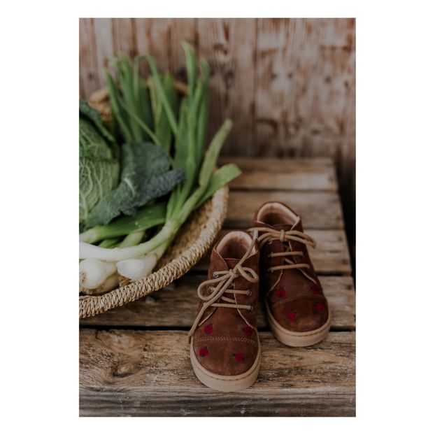 Bottines Brodées Coccinelles X Capsule Uniqua-product