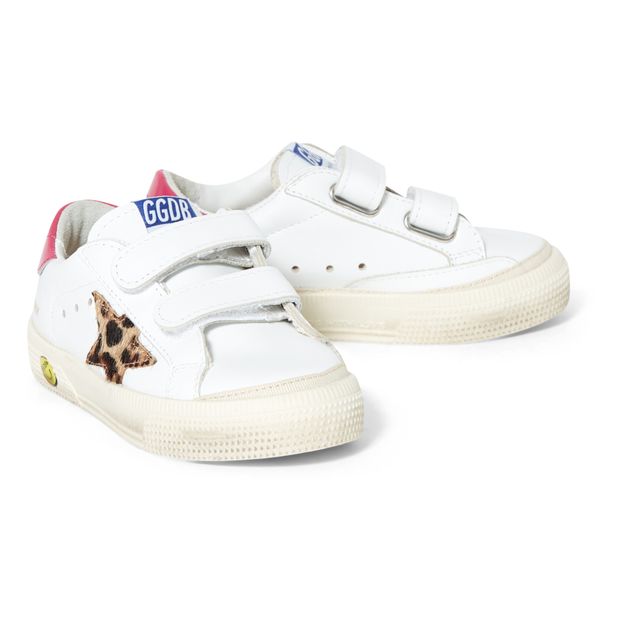 Baskets Scratchs May School Etoile Léopard-product