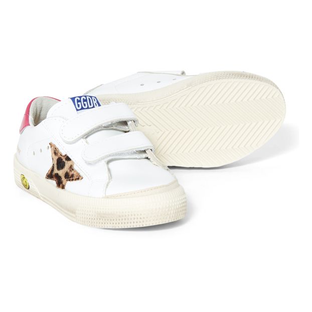 Baskets Scratchs May School Etoile Léopard-product